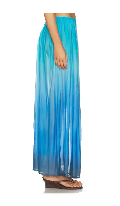 Indah Tashie Handpainted Gathered Wrap Maxi Skirt | Thumbnail 2 Indah Tashie Handpainted Gathered Wrap Maxi Skirt | Thumbnail 2
