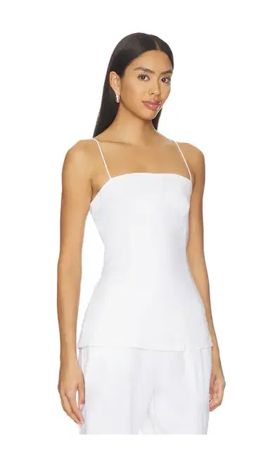 AEXAE Linen Strap Top | Thumbnail 2