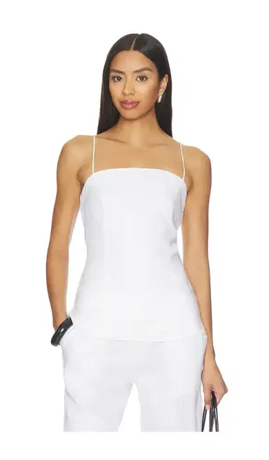 AEXAE Linen Strap Top | Thumbnail 1