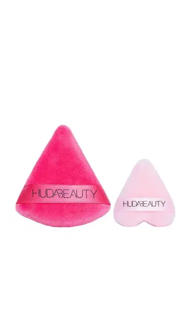 Huda Beauty Mini And Medium Powder Puff Set 2 Pack | Thumbnail 1