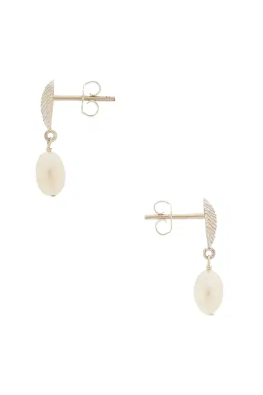 Loren Stewart Pelagie Pearl Earrings | Thumbnail 4 Loren Stewart Pelagie Pearl Earrings | Thumbnail 4