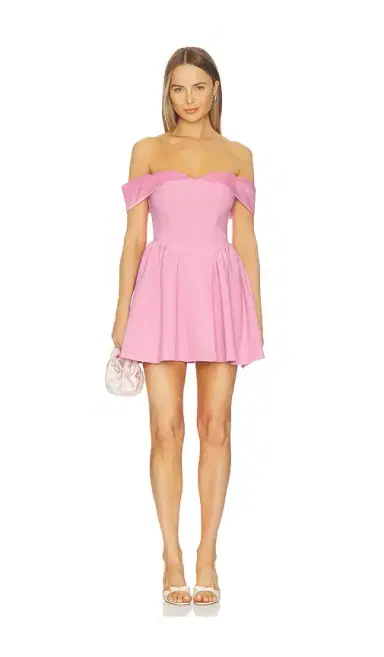 Elliatt Amelina Off The Shoulder Mini Dress | Thumbnail 1 Elliatt Amelina Off The Shoulder Mini Dress | Thumbnail 1