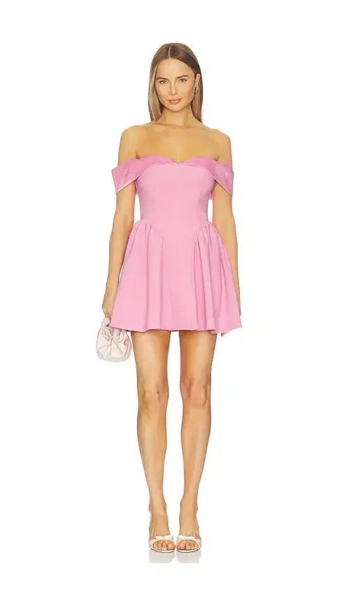 Amelina Off The Shoulder Mini Dress