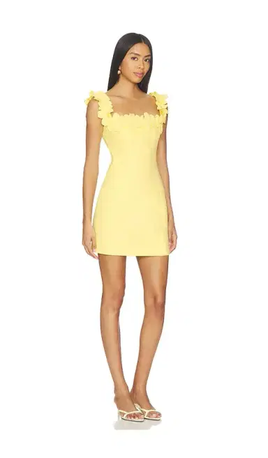 Elliatt Cara Square Neck Mini Dress | Thumbnail 2 Elliatt Cara Square Neck Mini Dress | Thumbnail 2