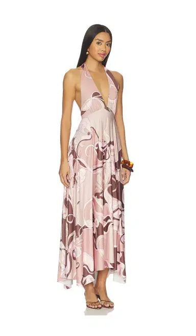 Cin Cin Lalique Halter Dress | Thumbnail 2