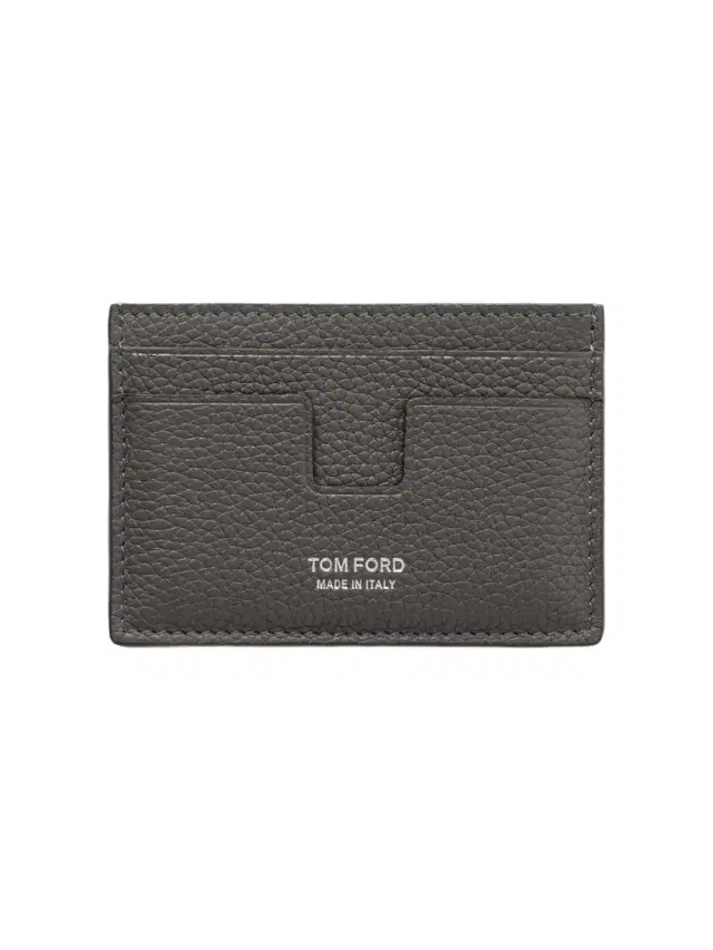 Tom Ford Full-Grain Leather Cardholder - Men