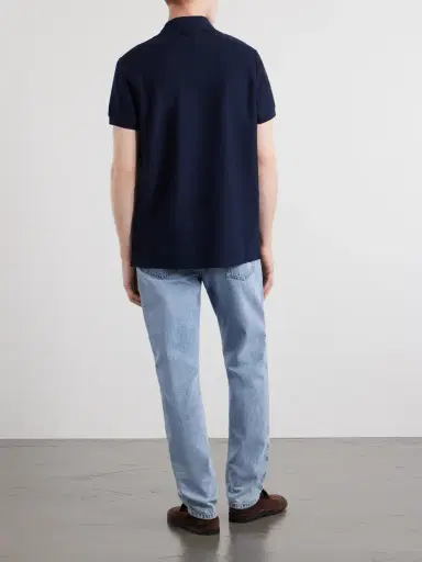 dunhill Cotton-Piqué Shirt - Men | Thumbnail 4