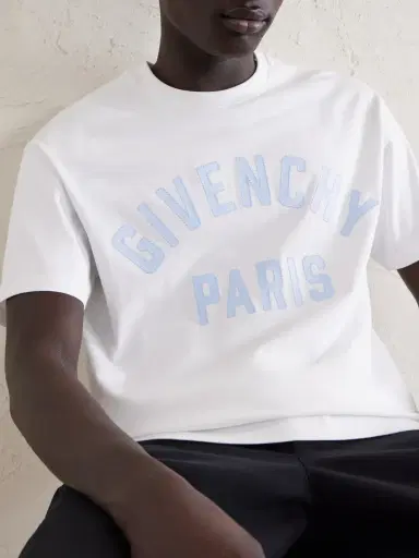 Givenchy Logo-Embroidered Cotton-Jersey T-Shirt - Men | Thumbnail 5 Givenchy Logo-Embroidered Cotton-Jersey T-Shirt - Men | Thumbnail 5