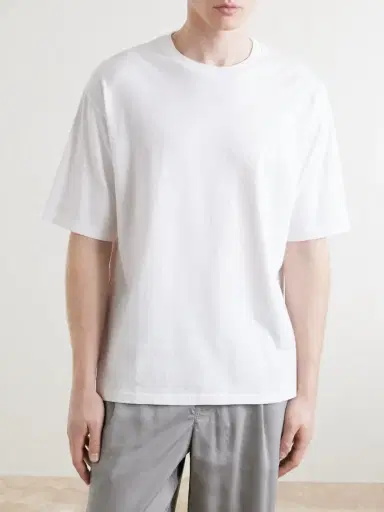 Auralee Organic Cotton-Jersey T-Shirt - Men | Thumbnail 3