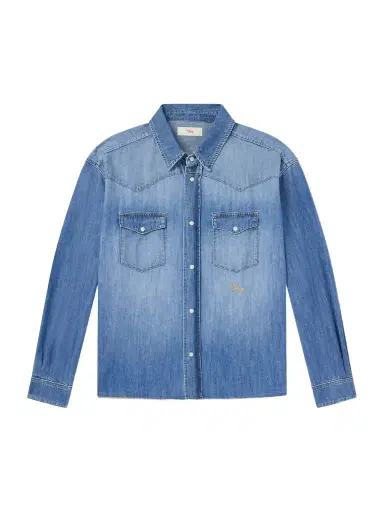 Cherry Los Angeles Denim Shirt - Men | Thumbnail 1 Cherry Los Angeles Denim Shirt - Men | Thumbnail 1