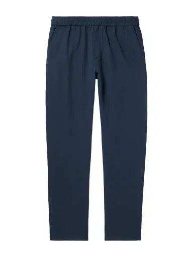 Sunspel Straight-Leg Cotton and Linen-Blend Drawstring Trousers - Men | Thumbnail 1 Sunspel Straight-Leg Cotton and Linen-Blend Drawstring Trousers - Men | Thumbnail 1