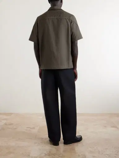 Givenchy Recycled Woven Zip-Up Shirt - Men | Thumbnail 4 Givenchy Recycled Woven Zip-Up Shirt - Men | Thumbnail 4