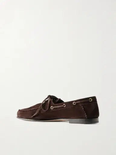 Tom Ford Theo Suede Boat Shoes - Men | Thumbnail 4 Tom Ford Theo Suede Boat Shoes - Men | Thumbnail 4