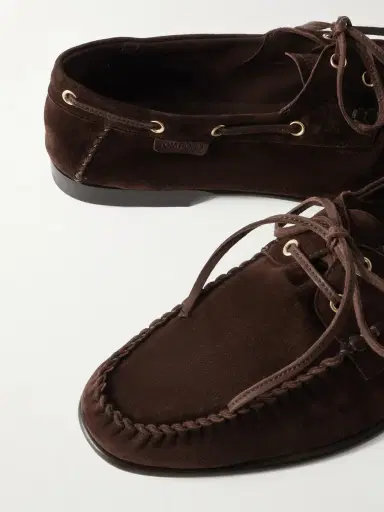 Tom Ford Theo Suede Boat Shoes - Men | Thumbnail 5 Tom Ford Theo Suede Boat Shoes - Men | Thumbnail 5