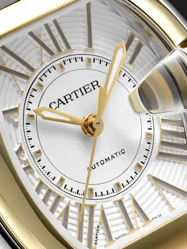 Cartier Roadster de Automatic Interchangeable 18-Karat Gold and Stainless Steel Watch, Ref. W2RD0009 - Men | Thumbnail 4 Cartier Roadster de Automatic Interchangeable 18-Karat Gold and Stainless Steel Watch, Ref. W2RD0009 - Men | Thumbnail 4