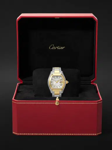 Cartier Roadster de Automatic Interchangeable 18-Karat Gold and Stainless Steel Watch, Ref. W2RD0009 - Men | Thumbnail 6 Cartier Roadster de Automatic Interchangeable 18-Karat Gold and Stainless Steel Watch, Ref. W2RD0009 - Men | Thumbnail 6
