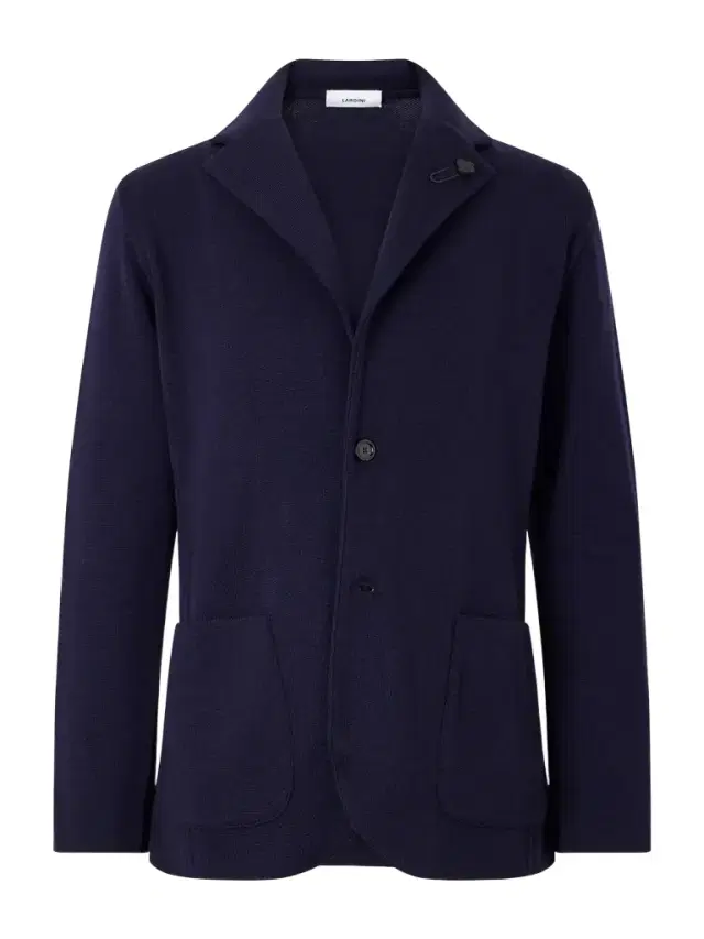 Knitted Virgin Wool Blazer - Men