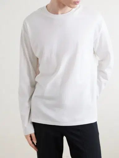 Auralee Organic Cotton-Jersey T-Shirt - Men | Thumbnail 3