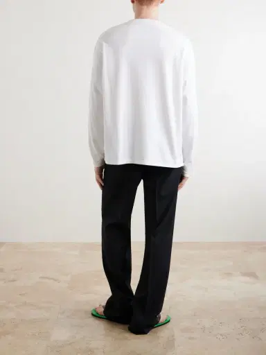 Auralee Organic Cotton-Jersey T-Shirt - Men | Thumbnail 4