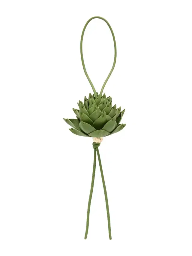 Loewe Paula's Ibiza Artichoke Leather and Gold-Tone Bag Charm - Men