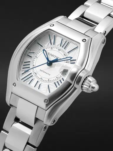 Cartier Roadster de Automatic Interchangeable Stainless Steel Watch, Ref. WSRD0020 - Men | Thumbnail 2 Cartier Roadster de Automatic Interchangeable Stainless Steel Watch, Ref. WSRD0020 - Men | Thumbnail 2