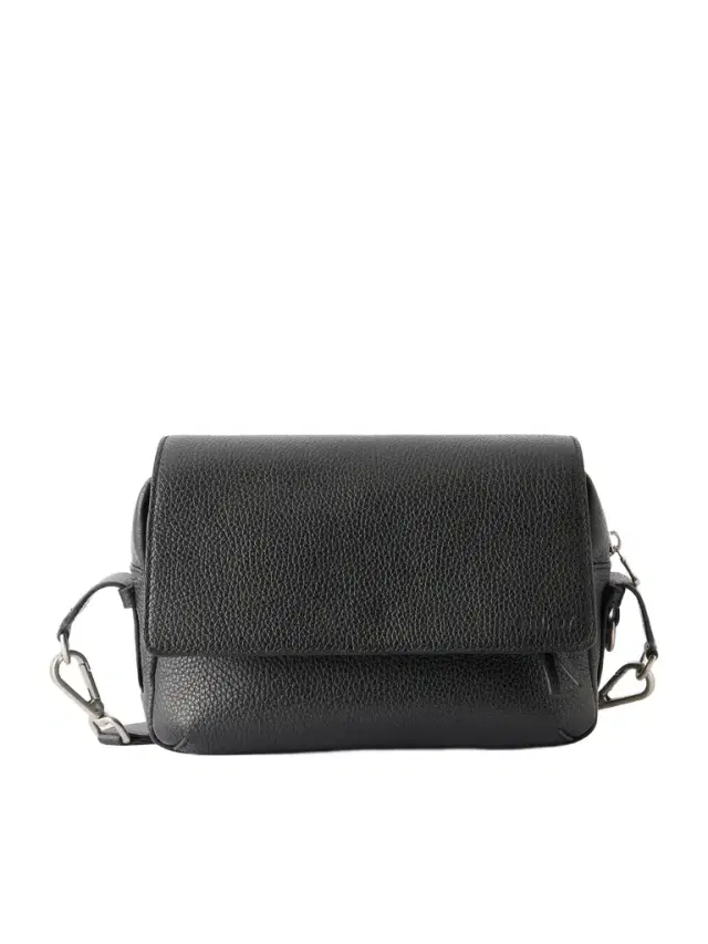 Port Small Satchel 90023 Full-Grain Leather Messenger Bag - Men