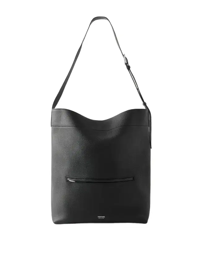 Tom Ford Full-Grain Leather Tote Bag - Men
