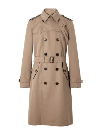 Burberry Foxfield Silk and Cotton-Blend Faille Trench Coat - Men | Thumbnail 1