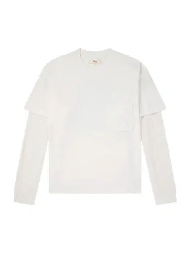Cherry Los Angeles Waffle-Trim Cotton-Jersey Sweater - Men | Thumbnail 1