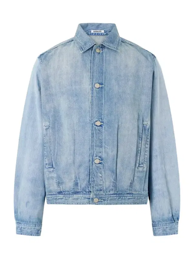 Faded Denim Jacket - Men
