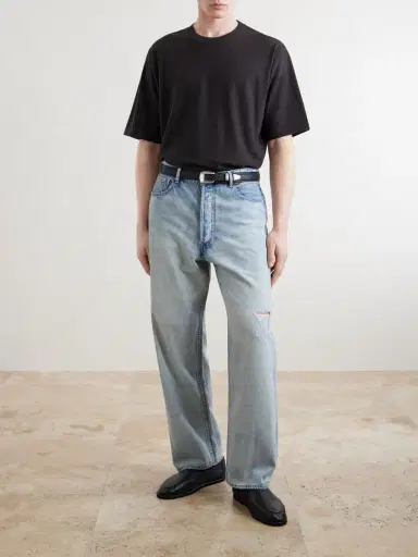 Auralee Organic Cotton-Jersey T-Shirt - Men | Thumbnail 2