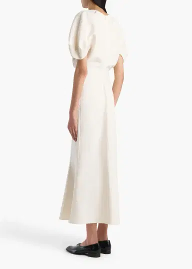 Khaite Ria Dress In Cream | Thumbnail 3 Khaite Ria Dress In Cream | Thumbnail 3