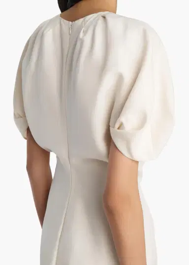 Khaite Ria Dress In Cream | Thumbnail 5 Khaite Ria Dress In Cream | Thumbnail 5