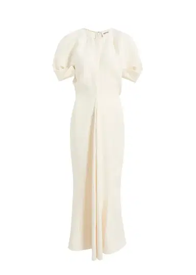 Khaite Ria Dress In Cream | Thumbnail 1 Khaite Ria Dress In Cream | Thumbnail 1
