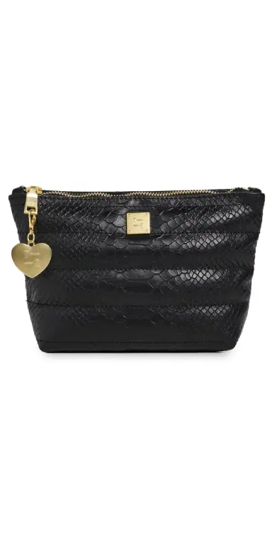 Think Royln Charmer Pouch Black Python | Thumbnail 1 Think Royln Charmer Pouch Black Python | Thumbnail 1