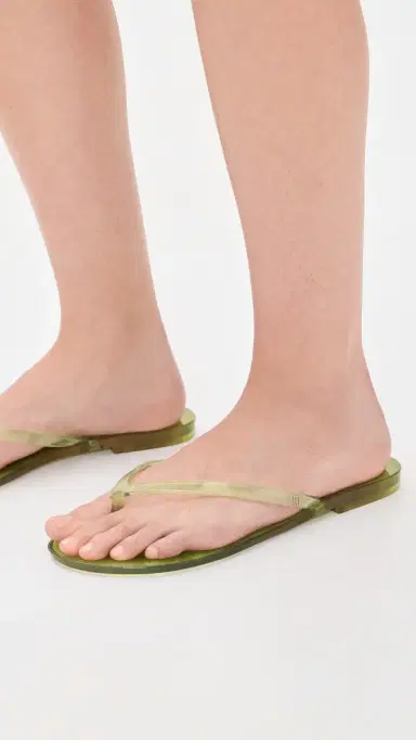 Madewell x Melissa Jelly Flip Flops Yellow | Thumbnail 3