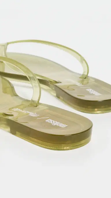 Madewell x Melissa Jelly Flip Flops Yellow | Thumbnail 4