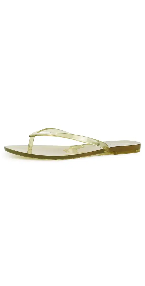Madewell x Melissa Jelly Flip Flops Yellow