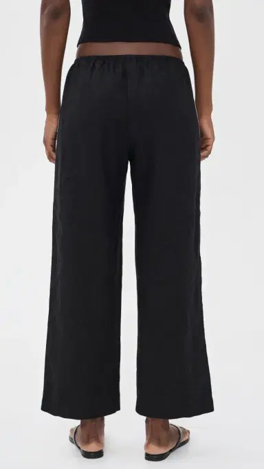 DONNI. The inen Crop Racer Stripe Pants Jet | Thumbnail 4 DONNI. The inen Crop Racer Stripe Pants Jet | Thumbnail 4