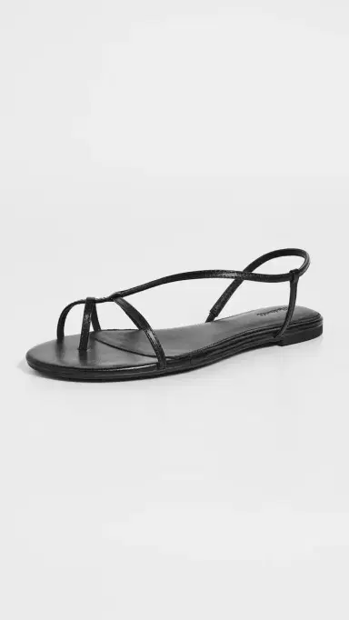 Madewell Iggy Strappy Sandals True Black | Thumbnail 2