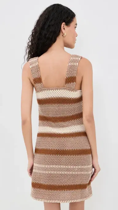 Faherty Seacoast Crochet Dress | Thumbnail 3