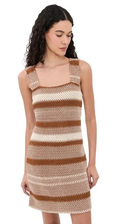 Faherty Seacoast Crochet Dress | Thumbnail 1