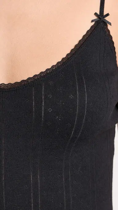 COUCOU Cami Dress Black | Thumbnail 6 COUCOU Cami Dress Black | Thumbnail 6