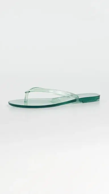 Madewell x Melissa Jelly Flip Flops Green | Thumbnail 5