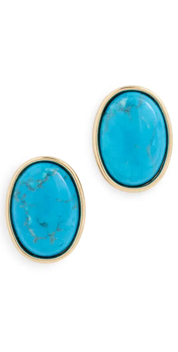 Jennifer Behr Elaine Earrings Turquoise One Size