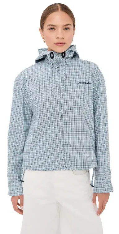 Acne Studios Summery Check Jacket Blue/White 36 | Thumbnail 1 Acne Studios Summery Check Jacket Blue/White 36 | Thumbnail 1