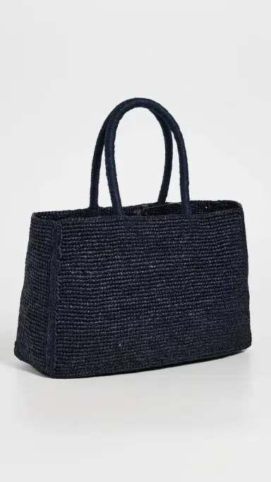 LIÉ STUDIO The Charlotte Raffia Bag Navy One Size | Thumbnail 4 LIÉ STUDIO The Charlotte Raffia Bag Navy One Size | Thumbnail 4