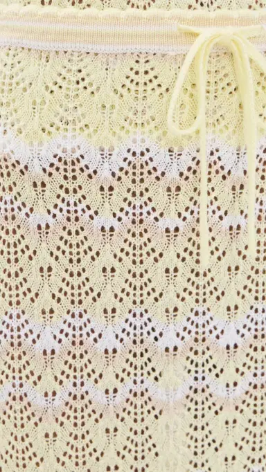 Splendid Eleni Sweater Skirt Lemon Drop Multi | Thumbnail 6 Splendid Eleni Sweater Skirt Lemon Drop Multi | Thumbnail 6