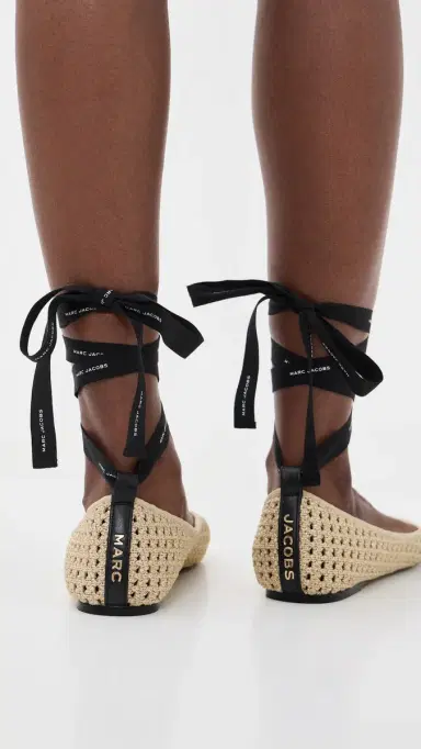 Marc Jacobs The Logo Ribbon Ballerina Flats | Thumbnail 5 Marc Jacobs The Logo Ribbon Ballerina Flats | Thumbnail 5