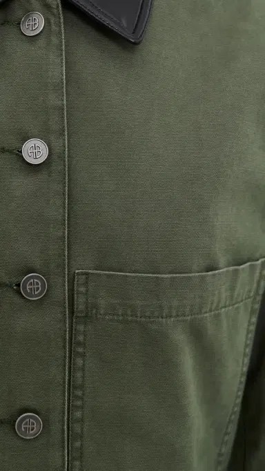 Anine Bing Army Green Yuma Jacket | Thumbnail 6 Anine Bing Army Green Yuma Jacket | Thumbnail 6